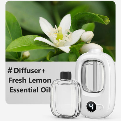 🎶Automatischer Aromatherapie-Diffusor 🌿✨ | Ultraschall-Zerstäubung · Zeitgesteuertes Sprühen · Smart Display · Wand- & Tischmontage