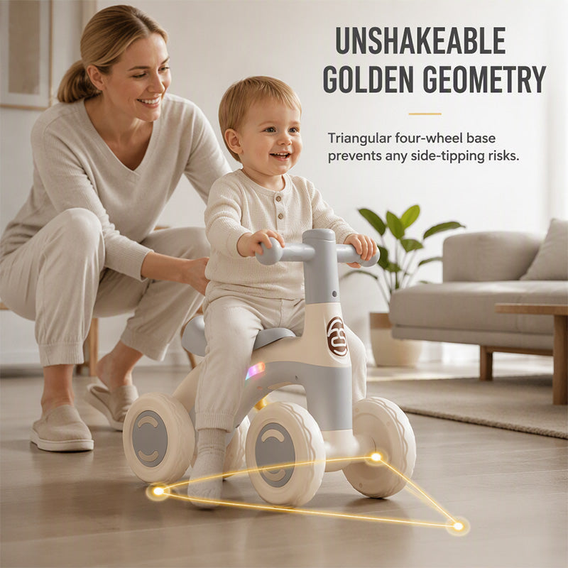 🚲 57% RABATT! 🎵 Baby-Laufrad mit Musik & Lichtern – Bunt, sicher & fördert die Motorik – Perfekt für spielerische Bewegung im Kinderzimmer ✨
