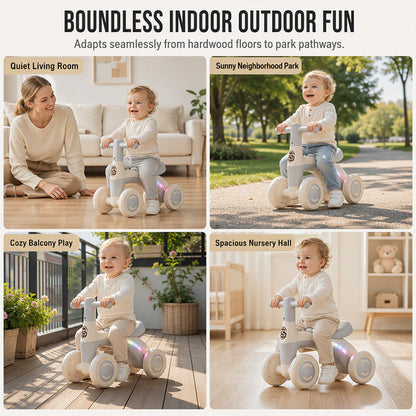 🚲 57% RABATT! 🎵 Baby-Laufrad mit Musik & Lichtern – Bunt, sicher & fördert die Motorik – Perfekt für spielerische Bewegung im Kinderzimmer ✨