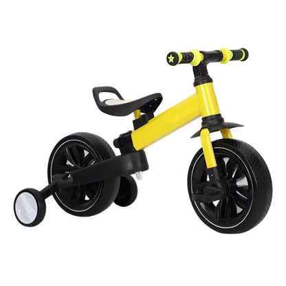 💥 50% Rabatt! 🚲 3-in-1-Kinderdreirad – Kinderwagen, Dreirad & Laufrad. Leicht (2,8 kg) & faltbar. Hochfester Kohlenstoffstahl, EVA-Räder. Für 2–6 Jahre, max. 90 kg. Rot/Blau/Rosa/Gelb 🛡️