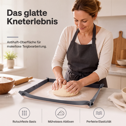 🍳✨ Wiederverwendbare Silikon‑Backmatte | Antihaftbeschichtet für Backen & Kochen