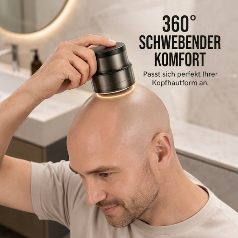 ⏳Zeitlich begrenztes Sonderangebot⏰2-in-1 intelligenter Elektrorasierer für Glatzen und Bartschneider mit Digitalanzeige