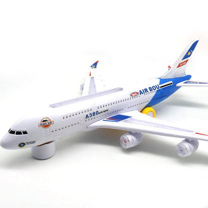 ✈️ JETZT 50 % RABATT! 💡 Elektrisches Modellflugzeug mit Sound und LED-Beleuchtung – Realistische Geräusche, leuchtende Lichter und einfache Steuerung – Perfekt für Spielspaß drinnen und draußen ✨