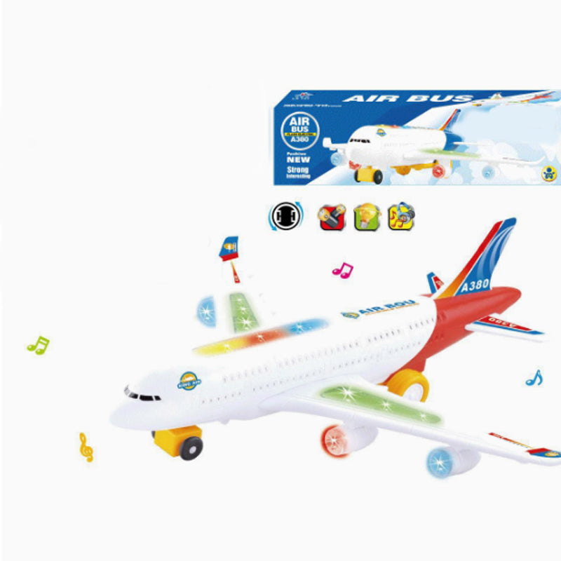 ✈️ JETZT 50 % RABATT! 💡 Elektrisches Modellflugzeug mit Sound und LED-Beleuchtung – Realistische Geräusche, leuchtende Lichter und einfache Steuerung – Perfekt für Spielspaß drinnen und draußen ✨