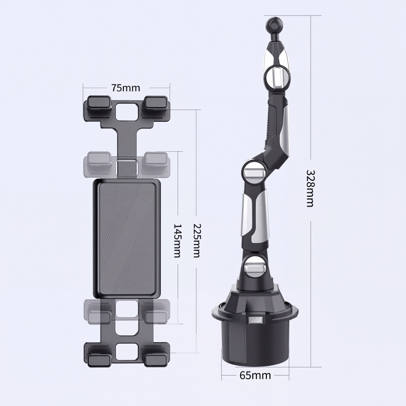 🚗 50% RABATT! 📱 Klappbarer Auto-Tablethalter – 1080° verstellbar & praktisch ✨