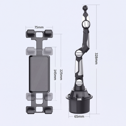 🚗 50% RABATT! 📱 Klappbarer Auto-Tablethalter – 1080° verstellbar & praktisch ✨