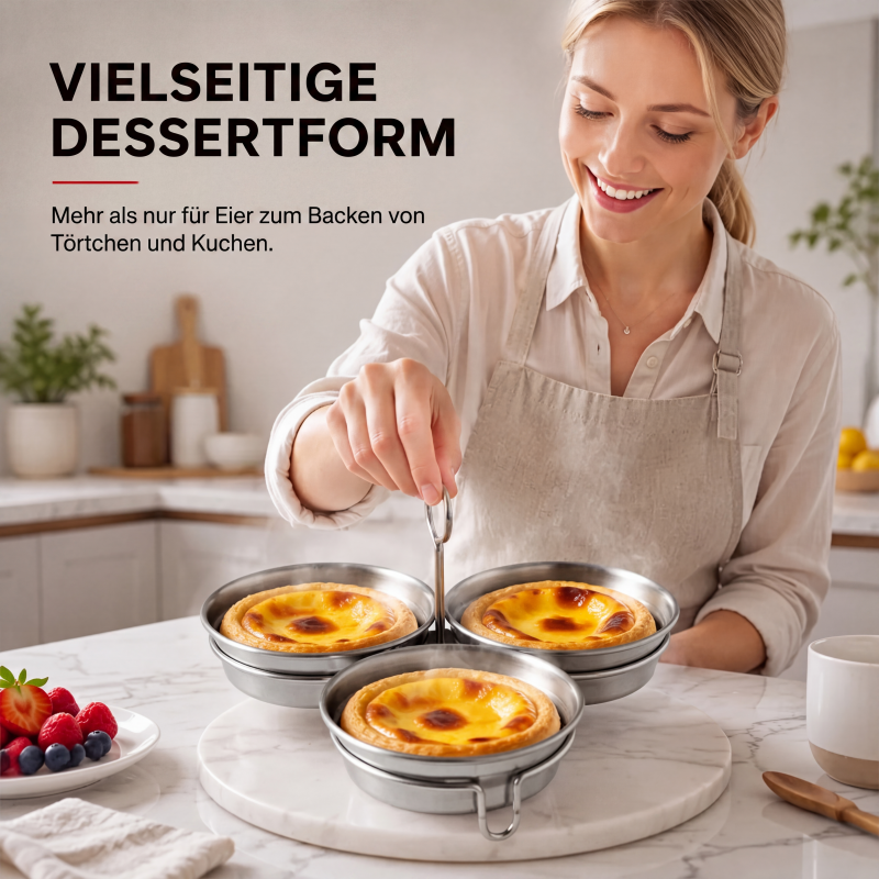 📢📢50% RABATT NU!! ⏰3-in-1-Edelstahl-Pochierform für Eier