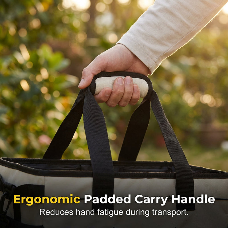 Multifunctional Utility Tote with Pockets 