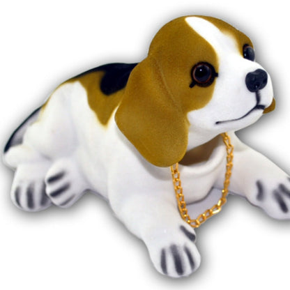🐶 50 % RABATT!🚗 Sorgt für nette Auto‑Atmosphäre – Süßer Hund Wackelkopf‑Dekor, niedliches Design, standsicher