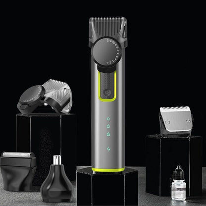 ✂️4‑in‑1 Elektrisches Haarschneideset 💈 Praktischer Multitrimmer für Haare, Bart & Körperpflege