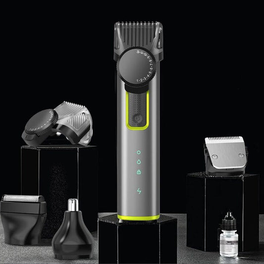 ✂️4‑in‑1 Elektrisches Haarschneideset 💈 Praktischer Multitrimmer für Haare, Bart & Körperpflege