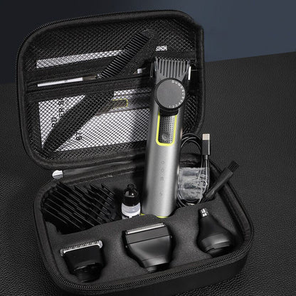 ✂️4‑in‑1 Elektrisches Haarschneideset 💈 Praktischer Multitrimmer für Haare, Bart & Körperpflege