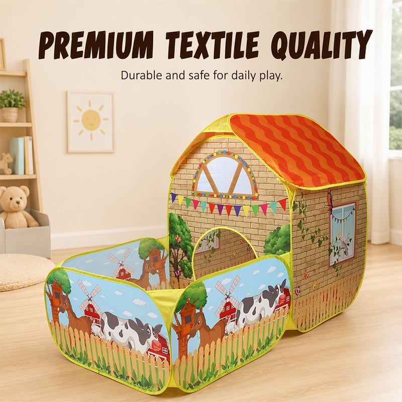 🏠Niedliches Indoor‑Kinderspielhaus‑Zelt 🎈 Lustiges Spielzelt für Kinder für Spielstunden im Haus