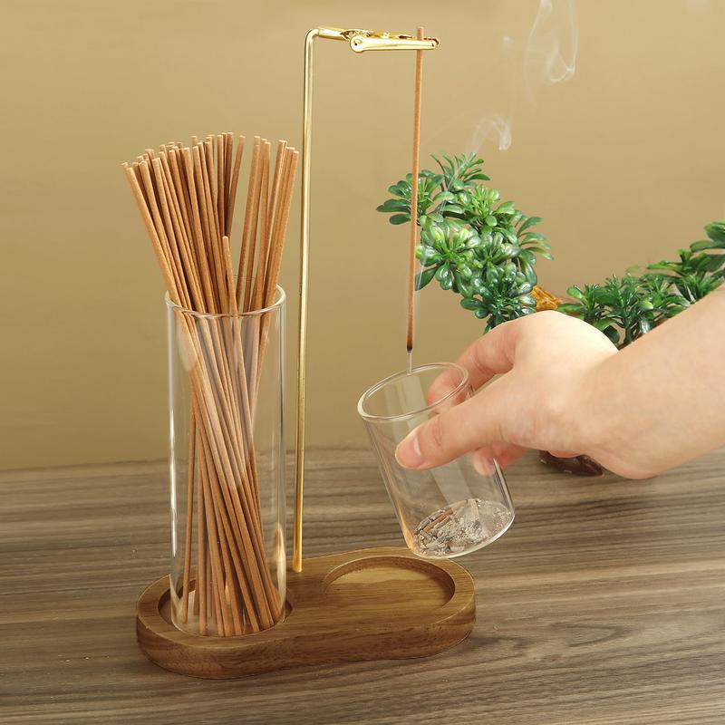 🥳2026 HEISSER VERKAUF🥳💞50% RABATT!✨ 💝2-in-1 Räucherstäbchen- & Kerzenhalter Natürliche Holzbasis Aromatherapie-Diffusor