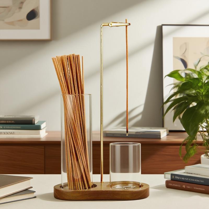 🥳2026 HEISSER VERKAUF🥳💞50% RABATT!✨ 💝2-in-1 Räucherstäbchen- & Kerzenhalter Natürliche Holzbasis Aromatherapie-Diffusor