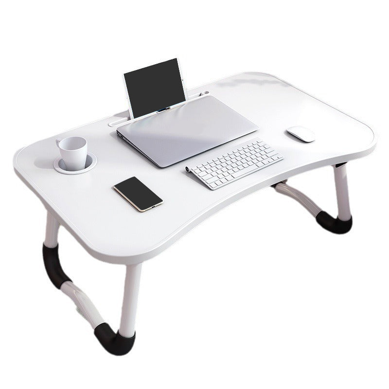 ✨🖥️🛏️ Klappbarer Laptop‑Bettisch mit Becherhalter – Komfortabler Betttisch für Arbeiten, Essen im Bett & auf dem Sofa