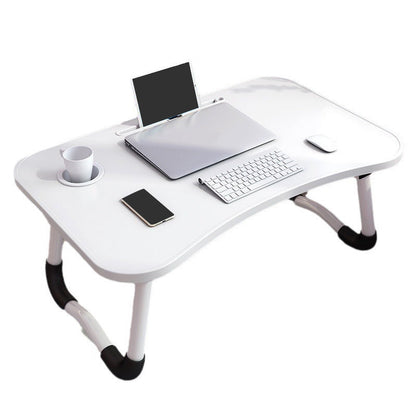 ✨🖥️🛏️ Klappbarer Laptop‑Bettisch mit Becherhalter – Komfortabler Betttisch für Arbeiten, Essen im Bett & auf dem Sofa
