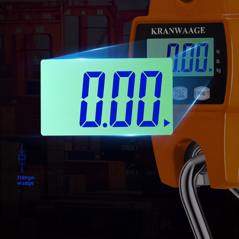 ⏳Zeitlich begrenztes Sonderangebot⏰Digitale Hängewaage mit 500 kg Tragkraft