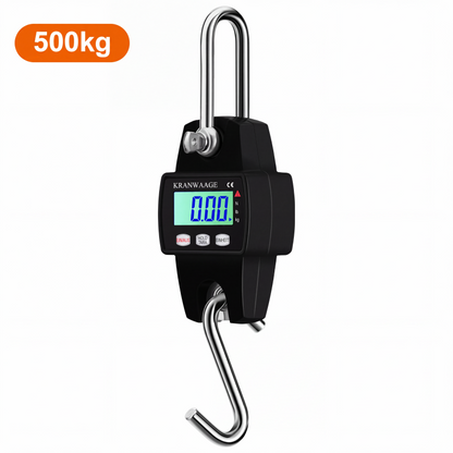⏳Zeitlich begrenztes Sonderangebot⏰Digitale Hängewaage mit 500 kg Tragkraft