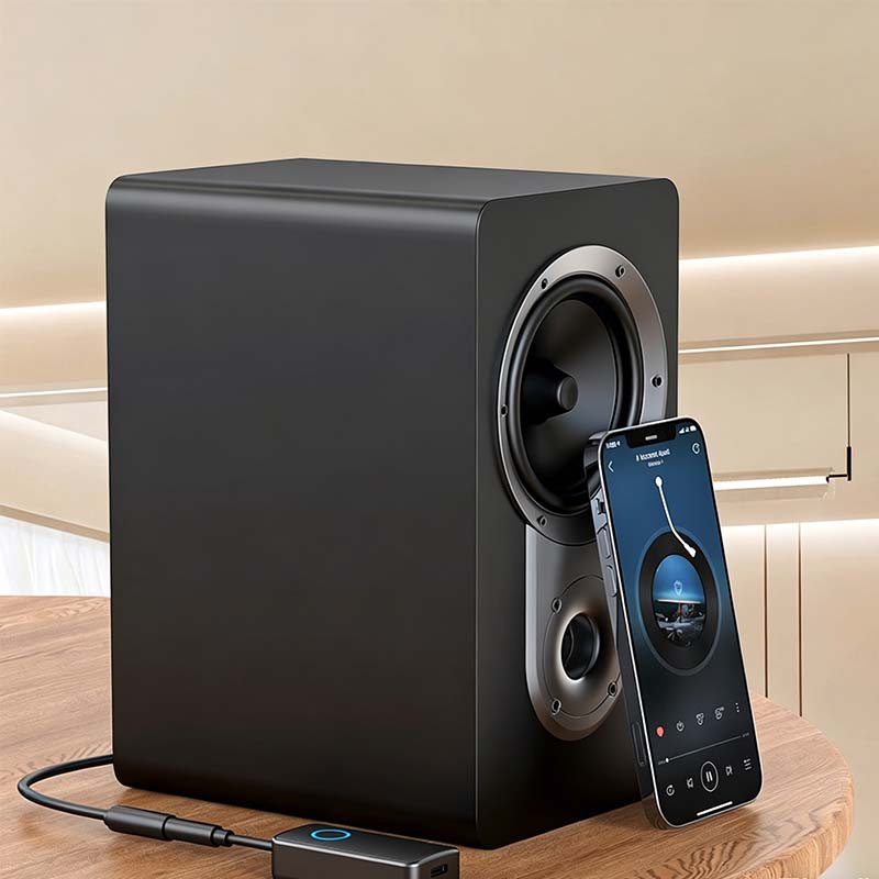 🎧 Fernsehen mit Kopfhörern, kabellos – Bluetooth-Sender mit niedriger Latenz.
