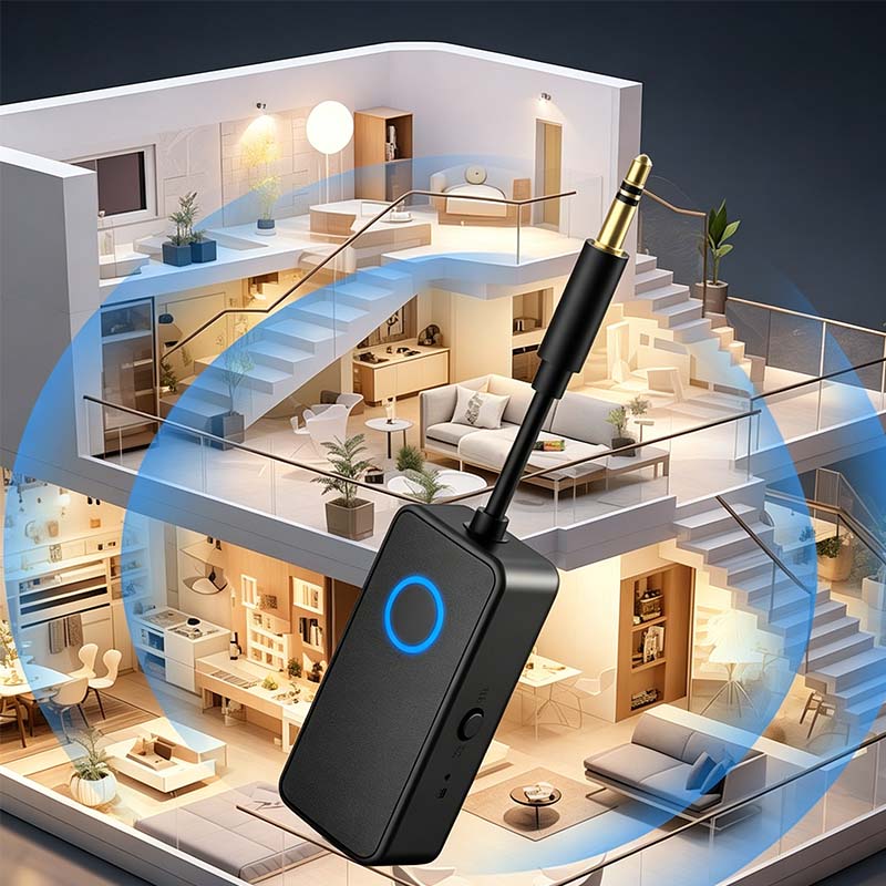 🎧 Fernsehen mit Kopfhörern, kabellos – Bluetooth-Sender mit niedriger Latenz.