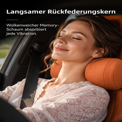 🚗💆 Auto‑Kopfstützenkissen zur Nackenstütze 🚘 Ergonomisches Nackenkissen für Autositze, komfortable Halsunterstützung auf Reisen