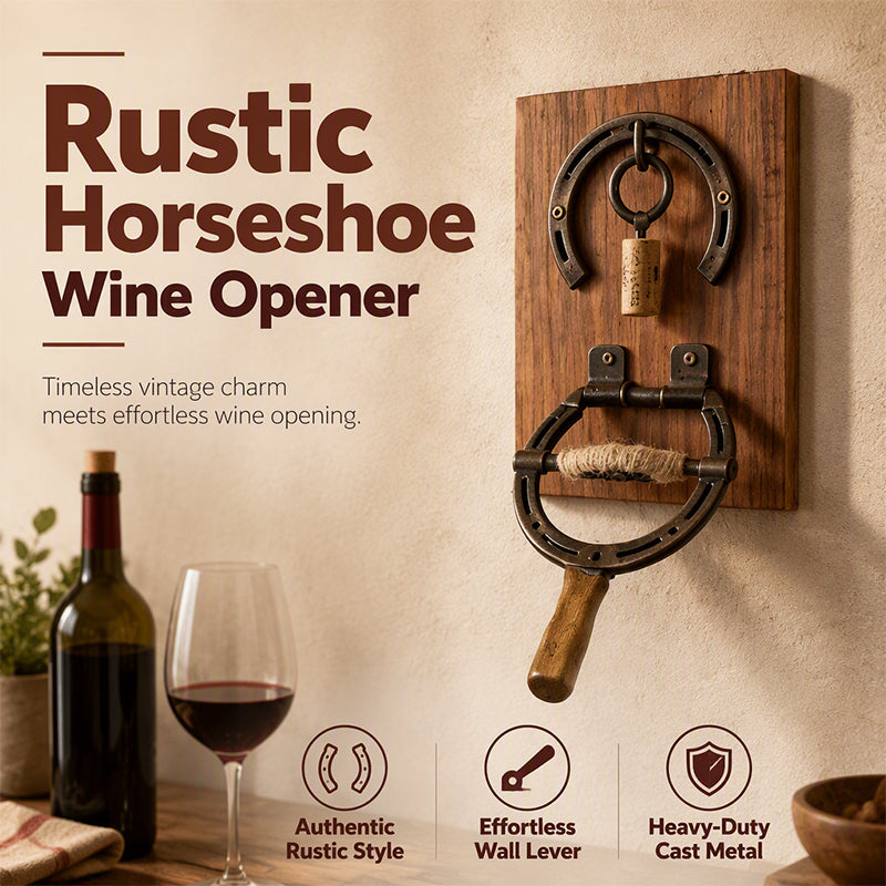 🍷 50% RABATT! ⚙️ Wandflaschenöffner – Vintage, dekorativ & kraftsparend 🥂