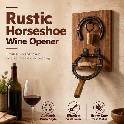 🍷 50% RABATT! ⚙️ Wandflaschenöffner – Vintage, dekorativ & kraftsparend 🥂