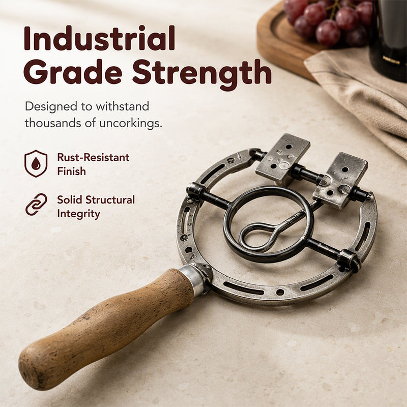 🍷 50% RABATT! ⚙️ Wandflaschenöffner – Vintage, dekorativ & kraftsparend 🥂