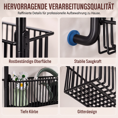 🛒Türkorb‑Organizer zum Aufhängen an der Tür｜Praktischer Türhänge‑Organizer für Mehr Stauraum zu Hause