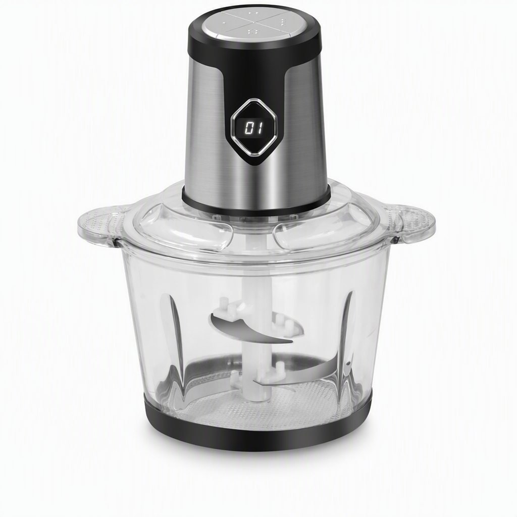 ⚡Multifunktionaler elektrischer Fleischwolf und Küchenmaschine für den Haushalt 🥩 Mit Glas‑ oder Edelstahlschüssel, perfekt für Fleischgerichte und selbstgemachte Babynahrung