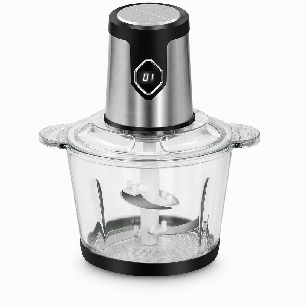 ⚡Multifunktionaler elektrischer Fleischwolf und Küchenmaschine für den Haushalt 🥩 Mit Glas‑ oder Edelstahlschüssel, perfekt für Fleischgerichte und selbstgemachte Babynahrung