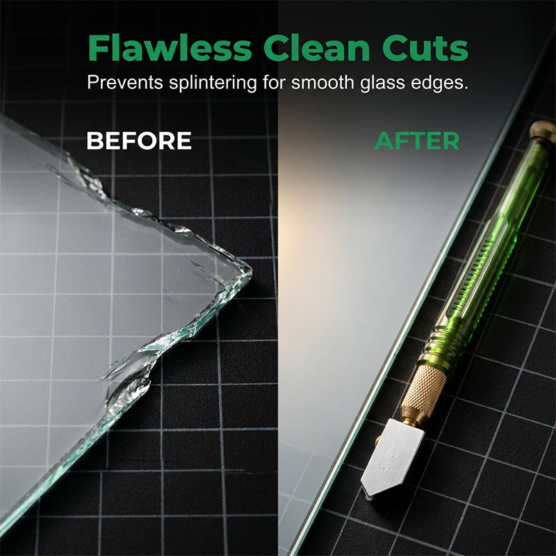 ✂️💎 Professioneller Diamant-Glasschneider | Für saubere Glasschnitte