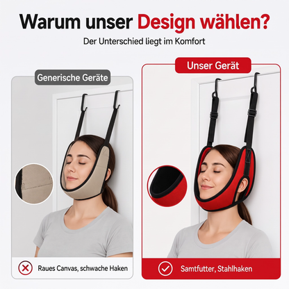 🚪 50% RABATT! 💆 Traktionsgerät für Nacken – Über‑Tür‑Montage & schmerzlindernd ✨
