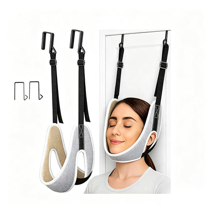 🚪 50% RABATT! 💆 Traktionsgerät für Nacken – Über‑Tür‑Montage & schmerzlindernd ✨