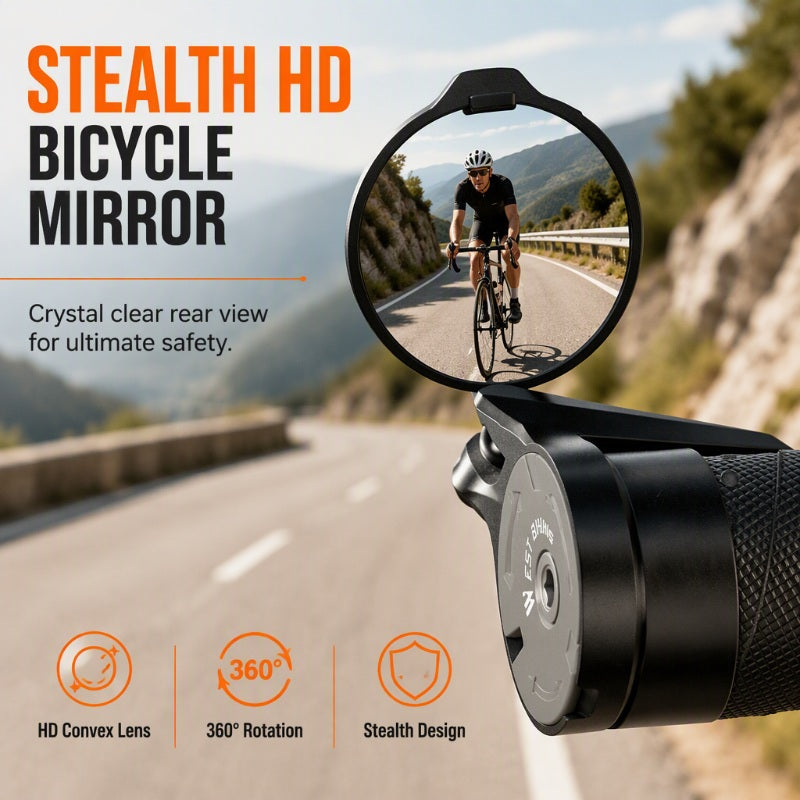✨JETZT 50 % RABATT!✨Um 360 Grad drehbarer Fahrrad-Rückspiegel