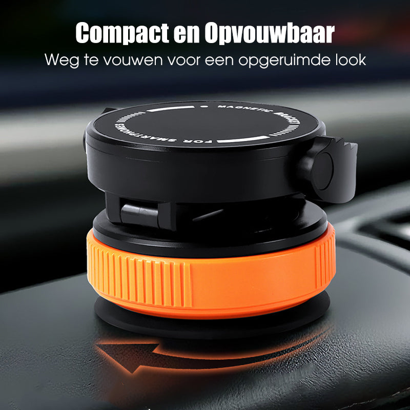 🧲 Auto-Handyhalterung mit Magneten – 360°-Winkel, Vakuum-Saugnapf, Klemmen. Geeignet für 4,7"+ – stabil und tragbar! 🚗✨
