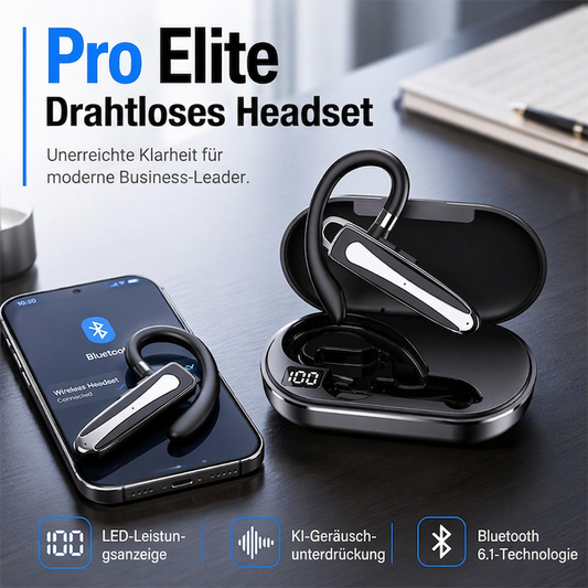 📢📢40% RABATT !!⏰Wasserdichtes Bluetooth-Headset für den täglichen Gebrauch