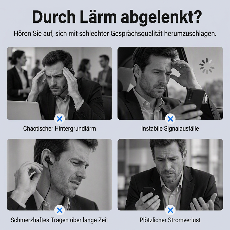 📢📢40% RABATT !!⏰Wasserdichtes Bluetooth-Headset für den täglichen Gebrauch
