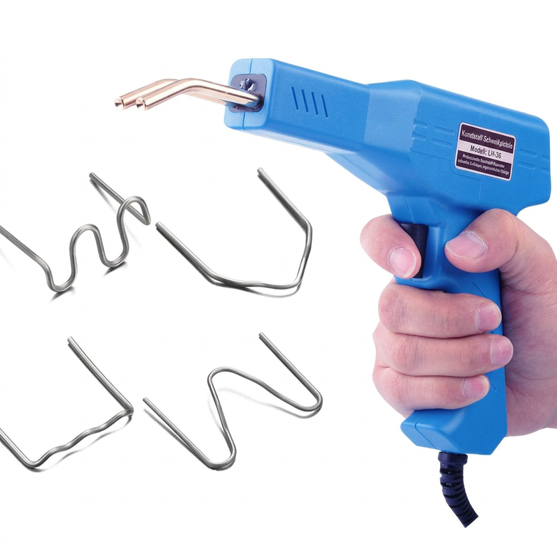 📢📢50% RABATT !!⏰Professionelles Schweißgerät zur Rissreparatur & Schweißdraht (400 Stück)