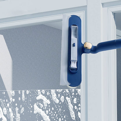 50% RABATT! ✨ Teleskop-Fensterabzieher – Streifenfrei für hohe Fenster ✨