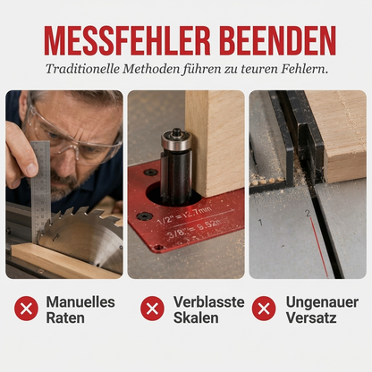 📐 50% RABATT!  Einstellblöcke für Holzarbeiten – Aluminium, präzise & schnelle Kalibrierung ✨