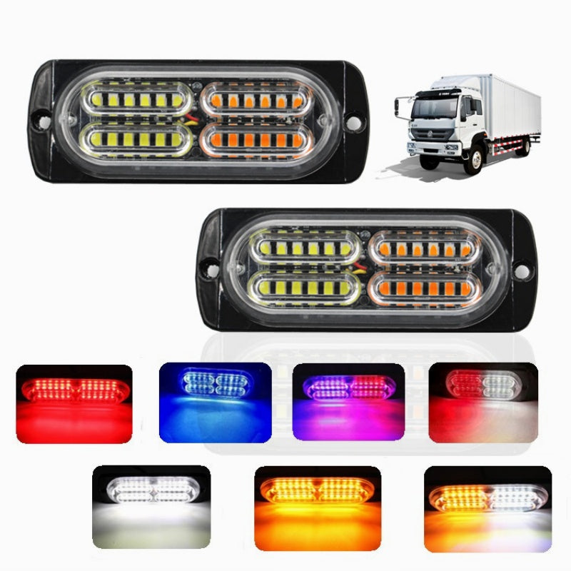 🚛 50% RABATT! 💡 Ultraflache LED-Blitzleuchten – Für LKWs, hell & langlebig ✨
