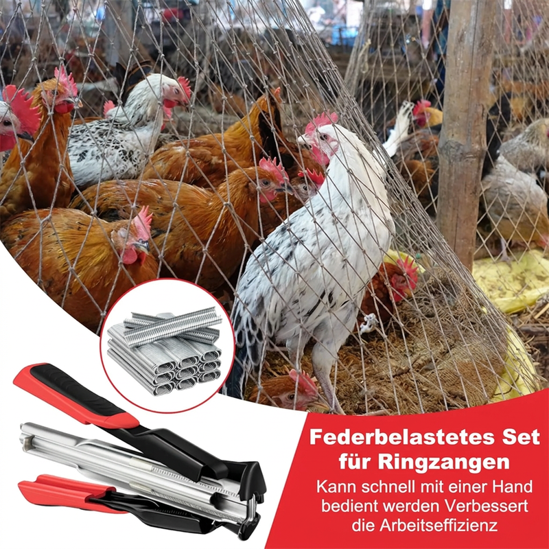 📢📢50% RABATT !!⏰Hochleistungs-C-Klammerzange für die Käfigmontage