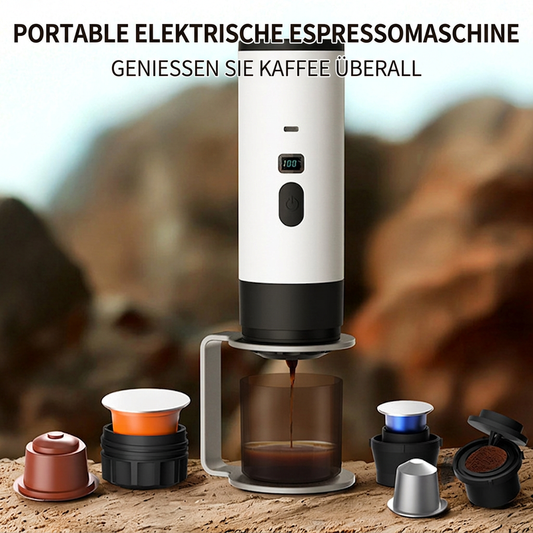 📢📢50% RABATT !!⏰Tragbare Espressomaschine für Reisen