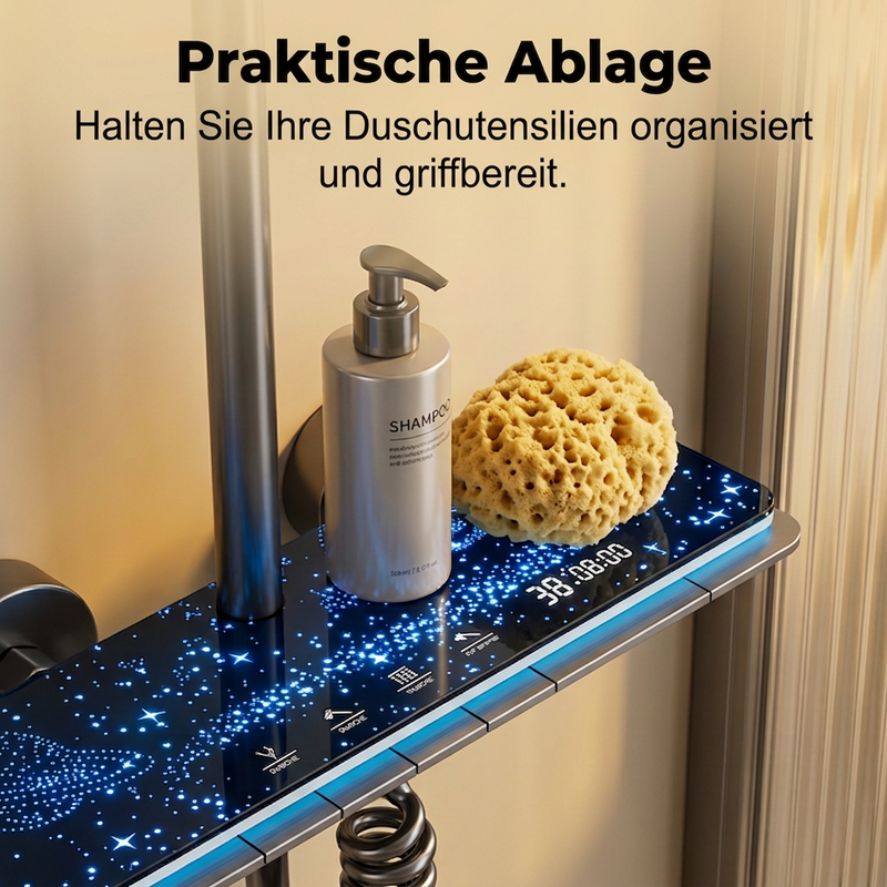 🚿 50% RABATT! 💡 Regenduschen-System – LED-Digitalanzeige & modernes Design ✨