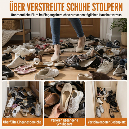 🚪🗂️ Über der Tür hängender Vlies-Organizer mit 20 Netztaschen ✨ Große Kapazität für Ihre Haushaltsaufbewahrung