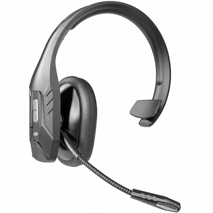 🔥 ENC Geräuschunterdrückung Bluetooth Headset 🎧 Drahtlos mit automatischer Kopplung | Ideal für Callcenter-Mitarbeiter, Kundenservice & Lkw-Fahrer