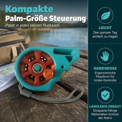 🔥 Kompaktes Taschen-Angelgerät 🎣 Stangenloses, tragbares Angelrollengerät für Angeltouren