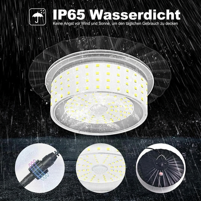 ☀️50% RABATT💡Verstellbares und wasserdichtes Solar-Hängeleuchten-Set